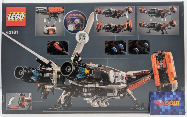 LEGO® Technic VTOL Schwerlastraumfrachter LT81